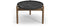Gloster Sepal Side Table - Table basse ronde Ø60cm h:41cm Teak / Meteor / Nero Ceramic 