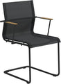 Gloster Sway Fauteuil repas Freischwinger Meteor / Anthracite Sling 