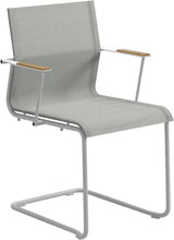 Gloster Sway Fauteuil repas Freischwinger White / Seagull Sling 
