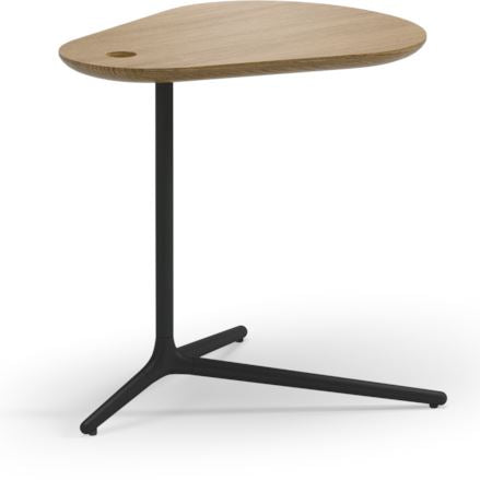 Gloster Trident Side Table 52.5x43.5cm h:50cm Meteor / Teak 