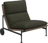 Gloster Zenith Fauteuil club - Lounge Chair sans accoudoirs (Meteor) Grade B (OP) Fife Olive 0041 