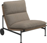 Gloster Zenith Fauteuil club - Lounge Chair sans accoudoirs (Meteor) Grade B (WR) Blend Sand 0147 