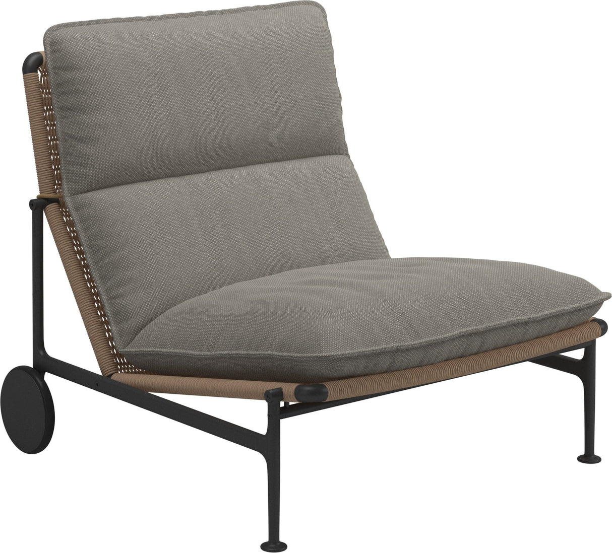 Gloster Zenith Fauteuil club - Lounge Chair sans accoudoirs (Meteor) Grade C (OP) Robben Grey 0085 