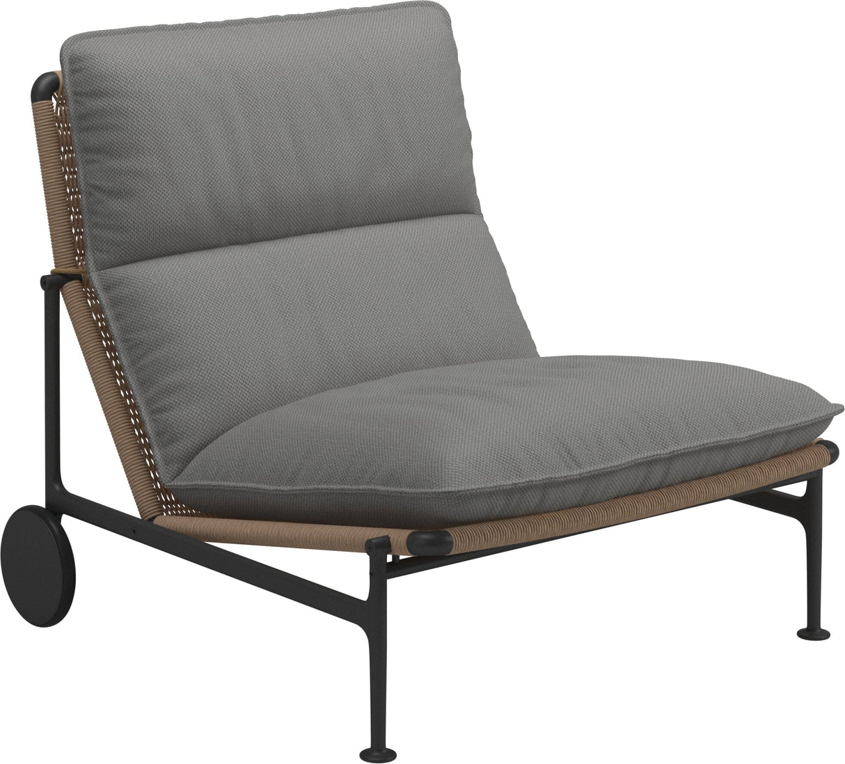 Gloster Zenith Fauteuil club - Lounge Chair sans accoudoirs (Meteor) Grade D (ST) Dot Putty 0156 