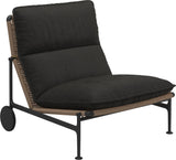 Gloster Zenith Fauteuil club - Lounge Chair sans accoudoirs (Meteor) Grade D (ST) Ravel Sable 0120 