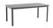 Grosfillex Cannes Table repas à rallonge 173-233x100cm Anthracite 
