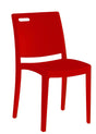Grosfillex Clip Chaise empilable Rouge Architectural 