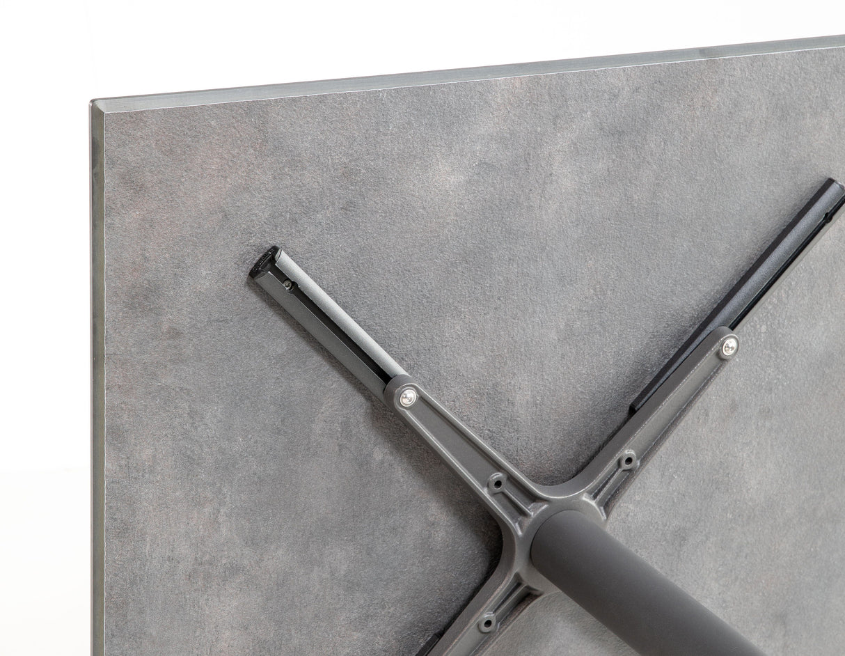 Grosfillex Compact Plateau de table HPL 80x80cm 