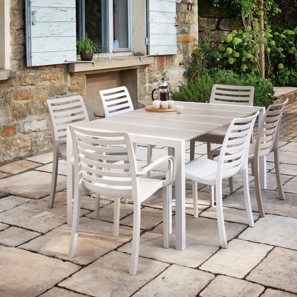 Grosfillex Eden Table repas 133x97cm 