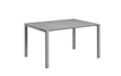 Grosfillex Eden Table repas 133x97cm Gris Platinium 