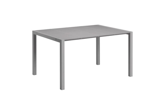 Grosfillex Eden Table repas 133x97cm Gris Platinium 
