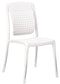 Grosfillex Factory Chaise empilable Blanc 
