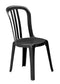 Grosfillex Miami Chaise bistrot empilable Noir 