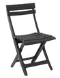Grosfillex Miami Chaise pliante Anthracite 