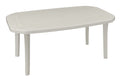 Grosfillex Miami Table repas 165x100cm Blanc 