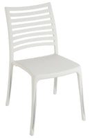 Grosfillex Sunday Chaise empilable Blanc 