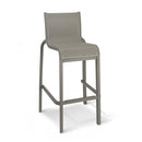 Grosfillex Sunset Chaise haute de bar Gris Platinum / T30 Gris 