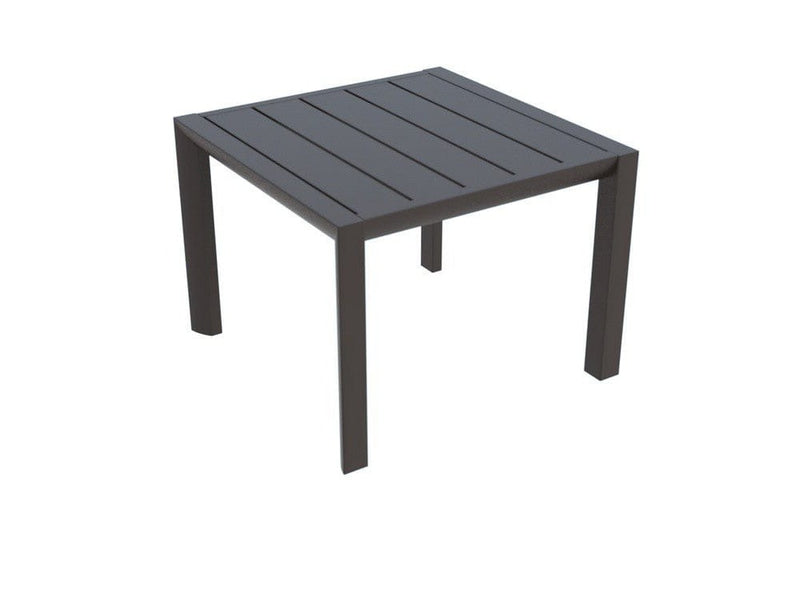 Grosfillex Sunset Table basse 50x50cm H:37cm Aluminium 