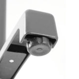 Grosfillex X-One Pied Bistro aluminium central rabattable et encastrable 