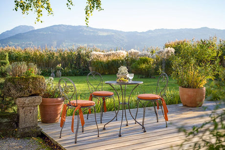 Hunn Basic Inox Table repas Ø60cm 