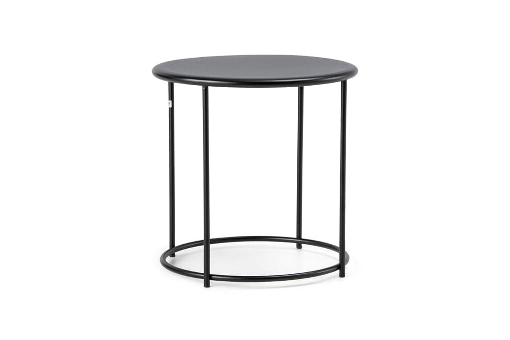 Hunn Granada Table basse ronde Ø43cm h:43cm Noir 