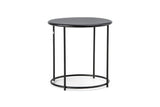 Hunn Granada Table basse ronde Ø43cm h:43cm Noir 