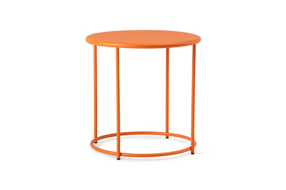 Hunn Granada Table basse ronde Ø43cm h:43cm Orange 
