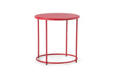 Hunn Granada Table basse ronde Ø43cm h:43cm Rouge rubis 