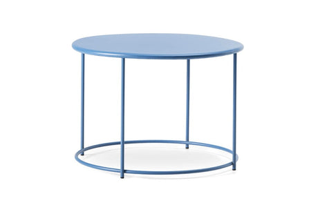 Hunn Granada Table basse ronde Ø60cm h:45cm Bleu 