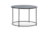 Hunn Granada Table basse ronde Ø60cm h:45cm Noir 