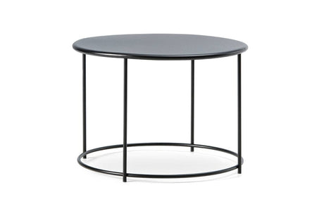 Hunn Granada Table basse ronde Ø60cm h:45cm Noir 