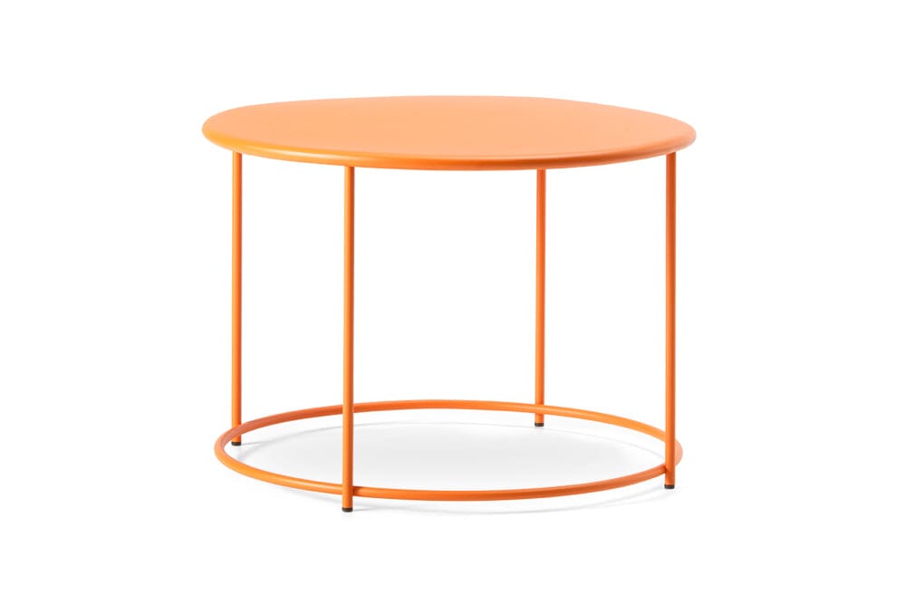 Hunn Granada Table basse ronde Ø60cm h:45cm Orange 
