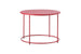 Hunn Granada Table basse ronde Ø60cm h:45cm Rouge rubis 