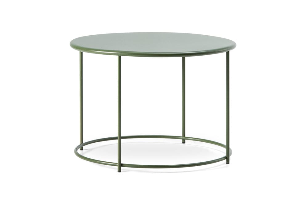 Hunn Granada Table basse ronde Ø60cm h:45cm Vert 