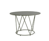 Hunn Granada Table repas ronde Ø110cm h:75cm Vert 