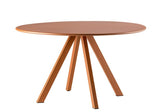 Hunn Granada Table repas ronde Ø130cm h:75cm Cuivre 