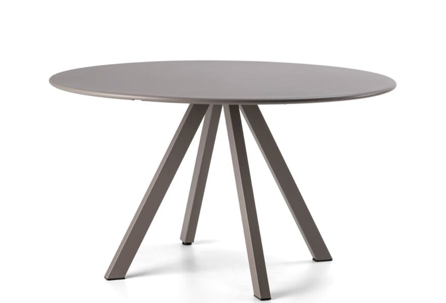 Hunn Granada Table repas ronde Ø130cm h:75cm Taupe 
