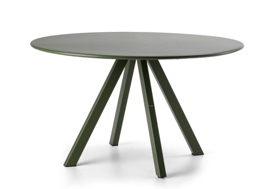 Hunn Granada Table repas ronde Ø130cm h:75cm Vert 