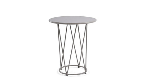 Hunn Granada Table repas ronde Ø65cm h:75cm Taupe 