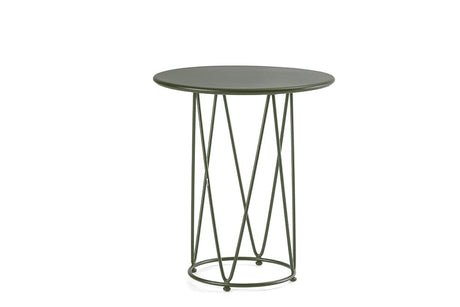 Hunn Granada Table repas ronde Ø65cm h:75cm Vert 