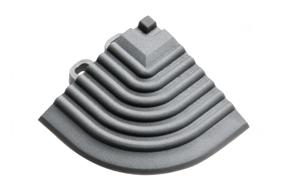 Hunn Huso II Dalle d'angle Gris Foncé 