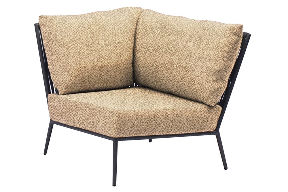 Hunn Kapstadt Module d'angle avec Cordes Anthracite Havanna Beige 