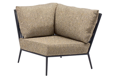 Hunn Kapstadt Module d'angle avec Cordes Anthracite Havanna Noir 