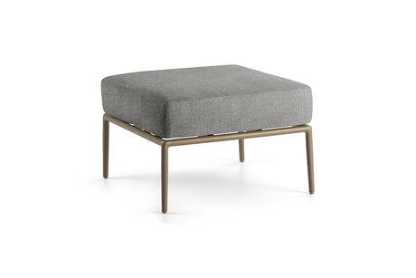 Hunn Kapstadt Tabouret/Repose-pieds Taupe Kuba Gris 