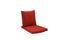 Hunn Mali Jeu de Coussins pour fauteuil repas Solid Rouge 