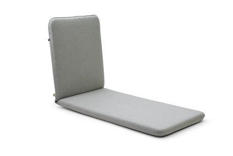 Hunn Palma Coussin pour Transat chaise longue Panama Gris Clair 