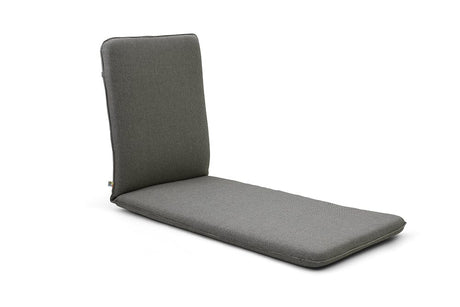 Hunn Palma Coussin pour Transat chaise longue Quadro Gris Fumé 