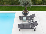 Hunn Palma Transat chaise longue avec cordes 