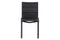 Hunn Porto Aluminium Chaise repas avec toile double rembourrée 