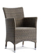 Hunn Royal II Fauteuil repas Résine Tressée Summer Grass 4mm 
